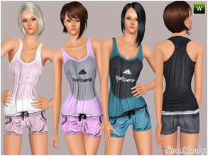 Sims 3 — 231 by sims2fanbg — .:231:. Items in this Set: Top in 3 recolors,Recolorable,Launcher Thumbnail. Bottom in 3