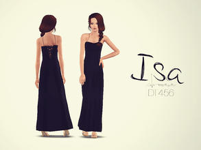 Sims 3 — Isa Dress by DT456 — Like dresses? But was it too cold to wear the little black? Why not use this exclusive maxi
