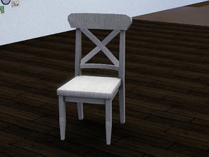 Sims 3 — Ikea Inspired Ecktorp Living One Desk Chair by TheNumbersWoman — Inspired by Ikea, Priced reasonbly by design.