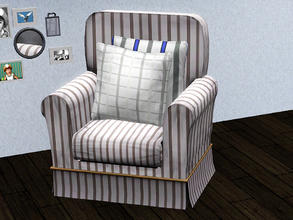 Sims 3 — Ikea Inspired Ecktorp Living One Chair by TheNumbersWoman — Inspired by Ikea, Priced reasonbly by design. By