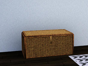 Sims 3 — Ikea Inspired Ecktorp Living One Basket Table by TheNumbersWoman — Inspired by Ikea, Priced reasonbly by design.