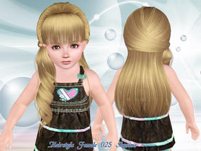 Sims 3 — Skysims Hair 025 Toddler by Skysims — Female hairstyle for toddlers.