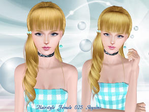 Sims 3 — Skysims Hair 025 Adult by Skysims — Female hairstyle for adult.