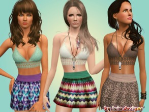 Sims 3 — ~Crochet bikini top~ by Icia23 — A bikini top, that you can wear for going to beach, perfect for spring!