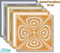 Sims 2 — GardenFancystone-tileset. by Emerald — by Emerald