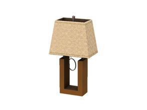Sims 3 — Romantic Living Tablelamp by Angela — Romantic Living Tablelamp. Made by Angela@TSR (2012) Please don't clone or