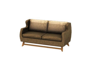 Sims 3 — Romantic Living Loveseat by Angela — Romantic Living Loveseat. Made by Angela@TSR (2012) Please don't clone or
