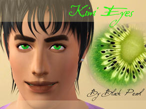Sims 3 — Kiwi eyes contact lenses by Black__Pearl — Unusual looking contact lenses for sims. For both genders. From