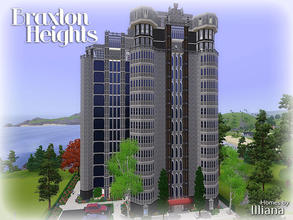 Sims 3 — Braxton Heights - 4Bd, 3Bth Apartment by Illiana — Braxton Heights incorporates large family living with the