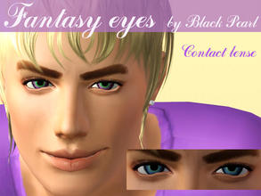 Sims 3 — Fantasy eyes by Black__Pearl — I present to you a new lens. ~Fantasy eyes~ Three areas recolorable. For both