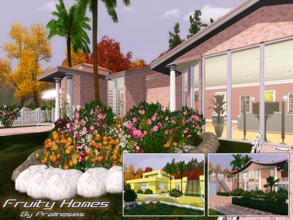 Sims 3 — Fruity Homes by Pralinesims — By Pralinesims EP's: World Adventures required