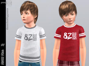Sims 3 — R2M_KM_01 by rmm1182sims3 — 2 R2M's shirts for your male kids sims. 2 pallets of color. R2M Creations.
