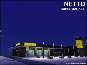 Sims 2 — NETTO SUPERMARKET by ivanhorvatsb — NETTO SUPERMARKET; complete market furnishing and decorating