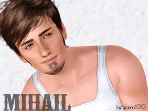 Sims 3 — Mihail  by sherri10102 — Slightly inspired by too many Enrique MTVs, Mihail is of Spanish-Portuguese descent. A