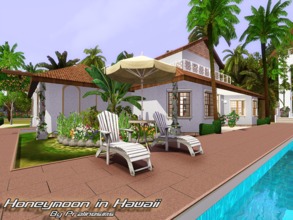 Sims 3 — Honeymoon In Hawaii  by Pralinesims — EP's required: World Adventures Ambitions Late Night 