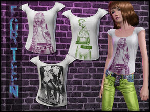Sims 3 — TeenFashionSet4_Tshirt by Shojoangel — Hi, recolorable...enjoy :)....adult version coming soon