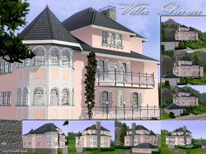 Sims 3 — Villa_Grazia by matomibotaki — Big and elegant family domicile, cute located on a little hill, with lots of