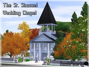 Sims 3 — The St. Simsael Wedding Chapel by KashPearly2 — Perfect place for weddings. Created by KashPearly.