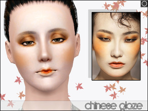 Sims 3 — ChineseGlaze by c0_0kie — This set didn't come as good as I thought it would be, but if you like it, that'll be