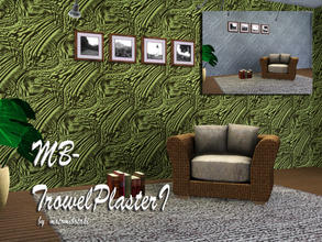 Sims 3 — MB-TrowelPlasterI by matomibotaki — New strucco pattern with rough design and 2 recolorable palettes, to find