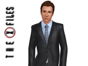 Sims 3 — Fox Mulder by frisbud — Fox Mulder, as portrayed by actor David Duchovny, from the television series The X