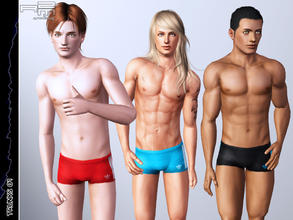 Sims 3 — R2M_M_Trunks01 by rmm1182sims3 — 2 Trunks for your male sims. 2 pallets of color. *Compatible with base game.