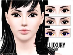 Sims 3 — Luxury Eyeliner by TSR Archive — New realistic eye liner for you! Your sims will love their new look ;) - 3