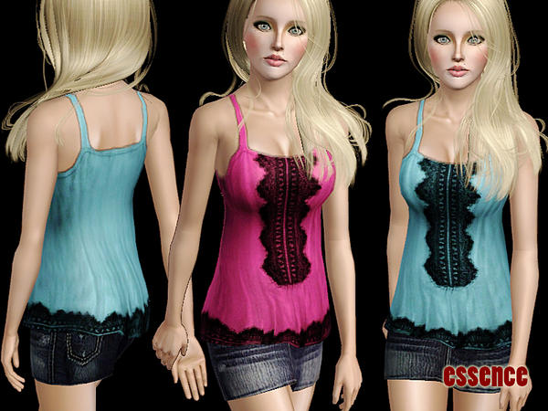 Sims 3 — Titanium by simseviyo — New outfit mesh by lianaa