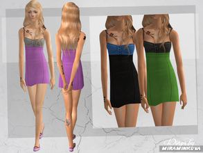 Sims 2 — It\'s coming SET by miraminkova — Don\'t hesitate and get this cute wonderful little dress!