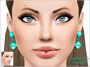 Sims 3 — Angelina Jolie Beautyspot by Pralinesims — New real beautyspot (no make up!) for your sims! - Fits with all