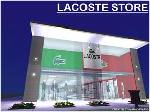 Sims 2 — LACOSTE STORE by ivanhorvatsb — LACOSTE STORE; complete shop furnishing and decorating