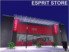 Sims 2 — ESPRIT STORE by ivanhorvatsb — ESPRIT STORE; complete furnishing and decorating