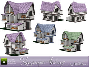 Sims 3 — Audrey Kids Dollhouse by BuffSumm — Dollhouse for the *Audrey Kids* set matching the *Audrey Series* Created by