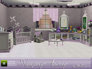 Sims 3 — Audrey Kids Nursery by BuffSumm — Next part of the *Audrey Series* is a nursery. It comes with 17 new objects