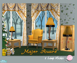 Sims 2 — Major Award Leg Lamp by DOT — Major Award Leg Lamp. A Christmas Story Leg Lamp. A Major Award! In memory of