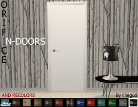 Sims 2 — Orifice In-Doors by linegud — I had a request to make a non windoved and in door version of my Orifice door. So