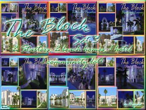 Sims 2 — The Block 2 - Set 2 by Alyosha — The last set of my Block Series! Includes 2 new starters, 2 beach residential