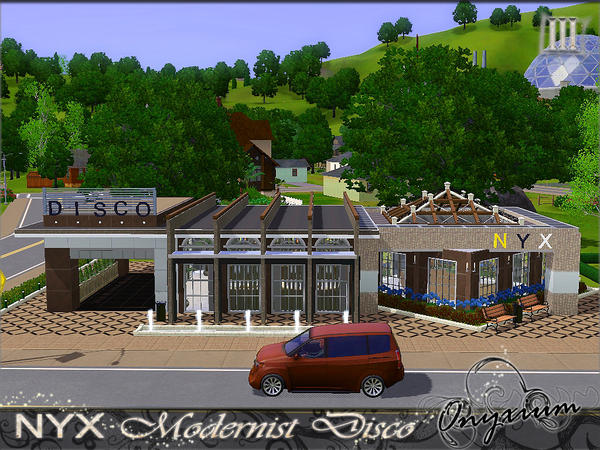 Sims 3 — NYX Modernist Disco by Onyxium — Onyxium@TSR I hope you like it.