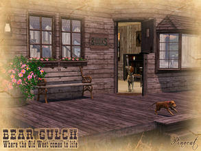 Sims 3 — Bear Gulch Bookstore by Pinecat — Need to get away from it all? Whether you curl up in front of the cozy fire