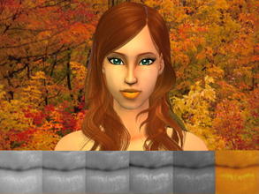 Sims 2 — Zalige\'s orange lipcolor set - 6 by zaligelover2 — Orange lipcolor.