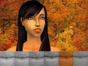 Sims 2 — Zalige\'s orange lipcolor set - 5 by zaligelover2 — Orange lipcolor.