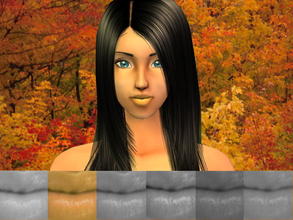 Sims 2 — Zalige\'s orange lipcolor set - 2 by zaligelover2 — Orange lipcolor.