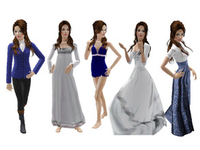 Sims 3 — Christine Daae by squarepeg56 — Christine Daae is a fictional character and the heroine of Gaston Leroux's 1910