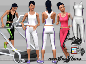 Sims 3 — Adeline's Sportswear Clothing *Set* by everything4sims2 — Adeline's Sportswear Clothing Set includes 3 new mesh.