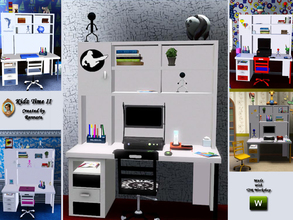 Sims 3 — KidzTime II by Rennara — If you liked the Kidz Time Bedroom Set I hope you'll like this one that goes with