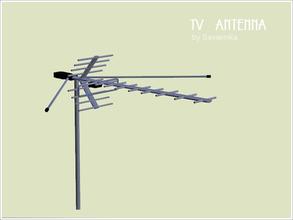 Sims 3 — SV RoofAntenna01 by Severinka_ — Created by Severinka, Decor for roof 3 area recolor