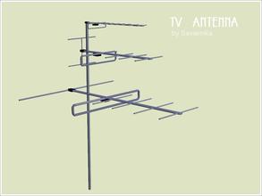 Sims 3 — SV RoofAntenna02 by Severinka_ — Created by Severinka, Decor for roof 3 area recolor
