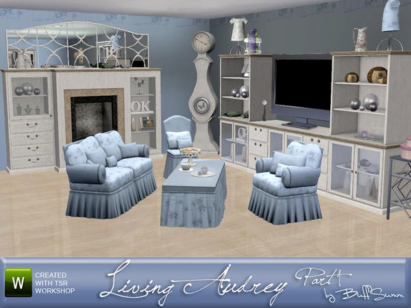 Sims 3 — Livingroom Audrey Part 1 by BuffSumm — The first part of the *Livingroom Audrey* to match the whole *Audrey