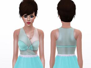 Sims 3 — Accessory Bra by DiamondRose2 — An Accessory bra that is perfect to wear under sheer clothing items. This bra