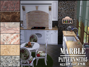 Sims 3 — Marble Pattern Set 05 by ayyuff — Marble patterns...